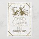 Search for deer wedding invitations Buck and doe