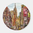 Search for world cities magnets Colorful