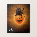 Search for halloween cat puzzles Funny