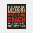 Search for wrestling blankets Coach