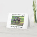 Search for funny animal christmas cards Naughty