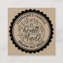 Search for homemade business cards vintage