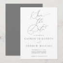 Search for fall save the dates Minimalist