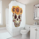 Search for fall shower curtains Sunflower