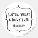 Search for gluten free stickers Food