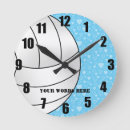 Search for volleyball clocks Black