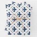 Search for fleur de lis wrapping paper Elegant