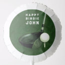 Search for golf balloons Golfer