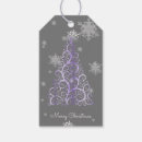 Search for purple christmas gift tags Modern