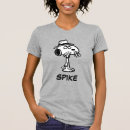 Search for snoopy womens tshirts Spike