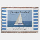 Search for nautical blankets Sailboat