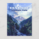Search for olympic national park postcards Hoh rain forest
