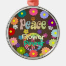 Search for peace sign ornaments Hippie