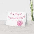 Search for girl 7th birthday cards Turning 7