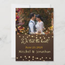 Search for vintage wedding announcement cards Rustic
