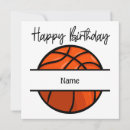 Search for basketball coach birthday cards Player