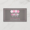 Search for cake pops business cards Bakery