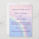 Search for pastel rainbow wedding invitations Pink