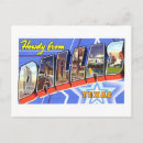 Search for dallas postcards Large letter