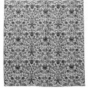 Search for silver shower curtains Black and white