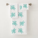 Search for sea turtle bath towels Aqua blue