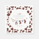 Search for cow print napkins Western