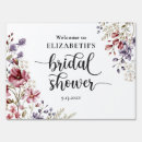 Search for bridal shower outdoor signs Floral