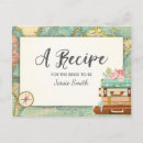 Search for recipe postcards Bridal shower