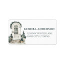 Search for evergreen tree return address labels White