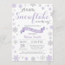 Search for purple winter wonderland invitations Baby its cold outside