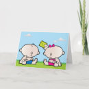 Search for twins girl boy birthday cards Blue