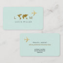 Search for light blue business cards Feminine