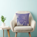 Search for purple and gray pillows Artistic