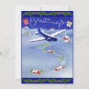 Search for aviation holiday cards Snow