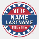 Search for campaign stickers Election