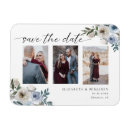 Search for elegant save the date magnets Watercolor flowers