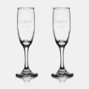 Search for champagne flutes Keepsake