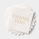 Search for thank you napkins Simple