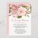 Search for pink funeral invitations Death