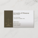 Search for law student business cards Attorney