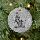 Search for gray cat ornaments Animals