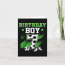 Search for boys soccer birthday cards Party