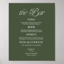 Search for cocktail wedding menus Black and white