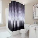 Search for gray and white shower curtains Geometric