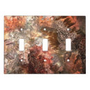 Search for crystal light switch covers Rustic