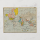 Search for world map postcards Travel