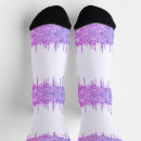 Search for pink glitter womens socks For her