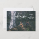 Search for adventure save the dates Rustic