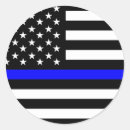 Search for thin blue line stickers Flag
