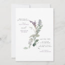 Search for purple and sage wedding invitations Summer